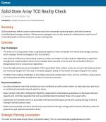 SolidState Array TCO Reality Check Virtualization Review
