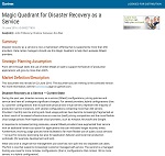 Gartner 2016 Magic Quadrant for Disaster Recovery as a Service (DRaaS
