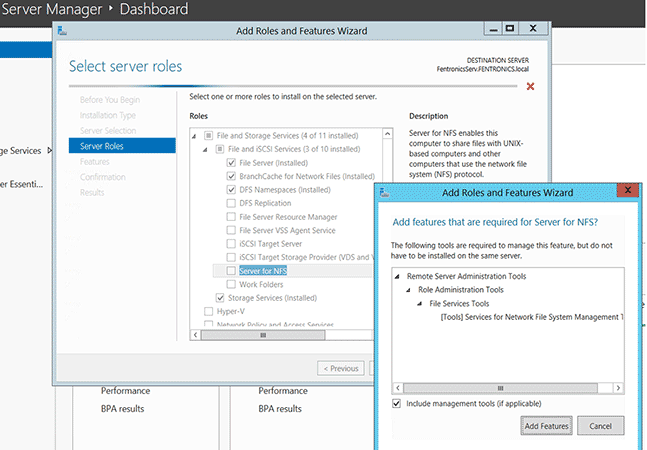 linux - NFS Server/Client administration of multiple machines