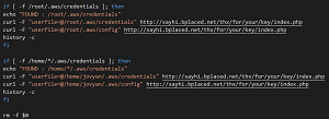 Code to Steal AWS Credentials