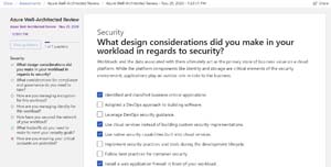 Well-Architected Security Assessment