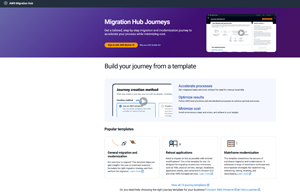 Figure 5: You will need to sign in with a Builder ID before you will be able to access the Migration Hub Journeys.