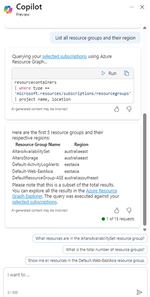 List all resource groups and their regions