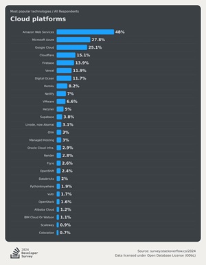 Cloud Platforms -- All Respondents