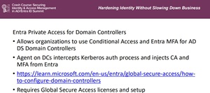 Entra Private Access for Domain Controllers