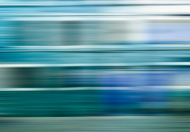 Blue Speed Lines Blurred Graphic