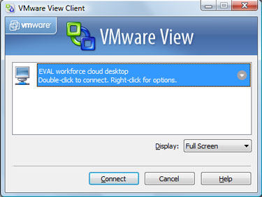VMware View broker