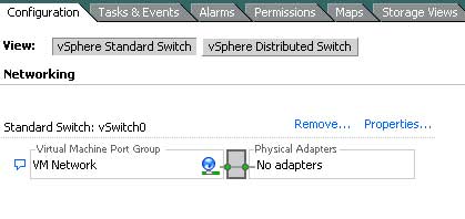 All adapters have been migrated to the VDS; the evidence is in this screen.