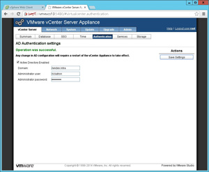 The domain configuration is set in the vCSA. EVBlog-4-29-2014-FigA.jpg