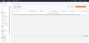 Open the EC2 Dashboard and then select the Elastic IPs tab.