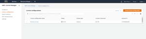 The example license configuration that I created has been added to the License Configurations screen.