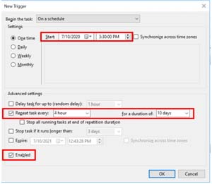 Using Windows 10 Task Scheduler with PowerShell Scripts ...