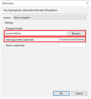 Using Windows 10 Task Scheduler with PowerShell Scripts ...