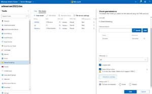 Configurações de compactação e criptografia de compartilhamento SMB