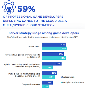 Server strategy usage among game developers
