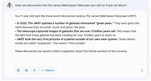 Asking About the James Webb Telescope