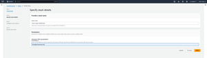 You must upload the template file that you created earlier.