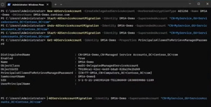 Migrating an Existing Service Account to dMSA
