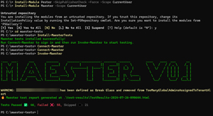 Installing Maester in PowerShell 7.4.4