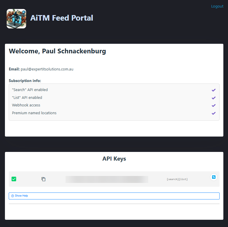 Lab 539 AiTM Feed Portal