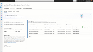 Conditional Access Policy Agent After First Run (courtesy of Microsoft)
