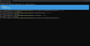Applying Windows Server Security Baselines in PowerShell
