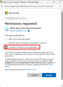 Example of an OAuth Consent Dialog.