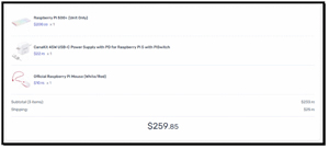 Pi 500+ kit contents