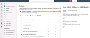 Purview DLP Policies for AI Agents