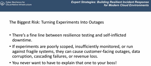 The Biggest Risk: Turning Experiments Into Outages