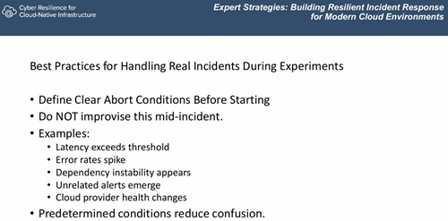 Define Clear Abort Conditions Before Starting