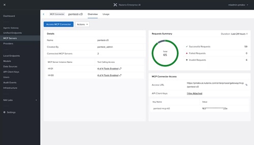 MCP Server Management in Nutanix Agent Gateway