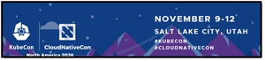 KubeCon + CloudNativeCon North America 2026 will take place Nov. 9-12 in Salt Lake City, Utah