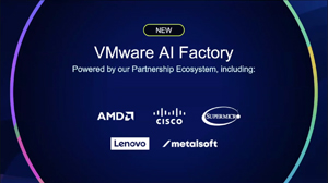 VMware AI Factory partnership ecosystem including AMD, Cisco, Supermicro, Lenovo and MetalSoft