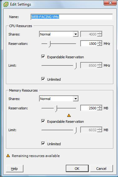 Resource Reservations